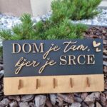 Obešalo za ključe DOM je tam pravokotnik