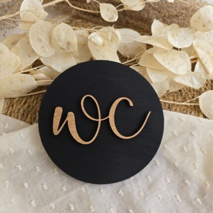 Tablica za vrata - wc 3