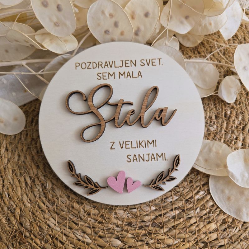 oznanitvena_rojstvo_ (3) Oznanitvena kartica z imenom 22 - slika 1